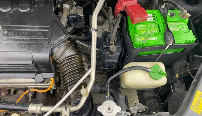 2017 Maruti Wagon R 1.0 VXI AMT, Petrol, Automatic, 27,997 km, Engine View - Left