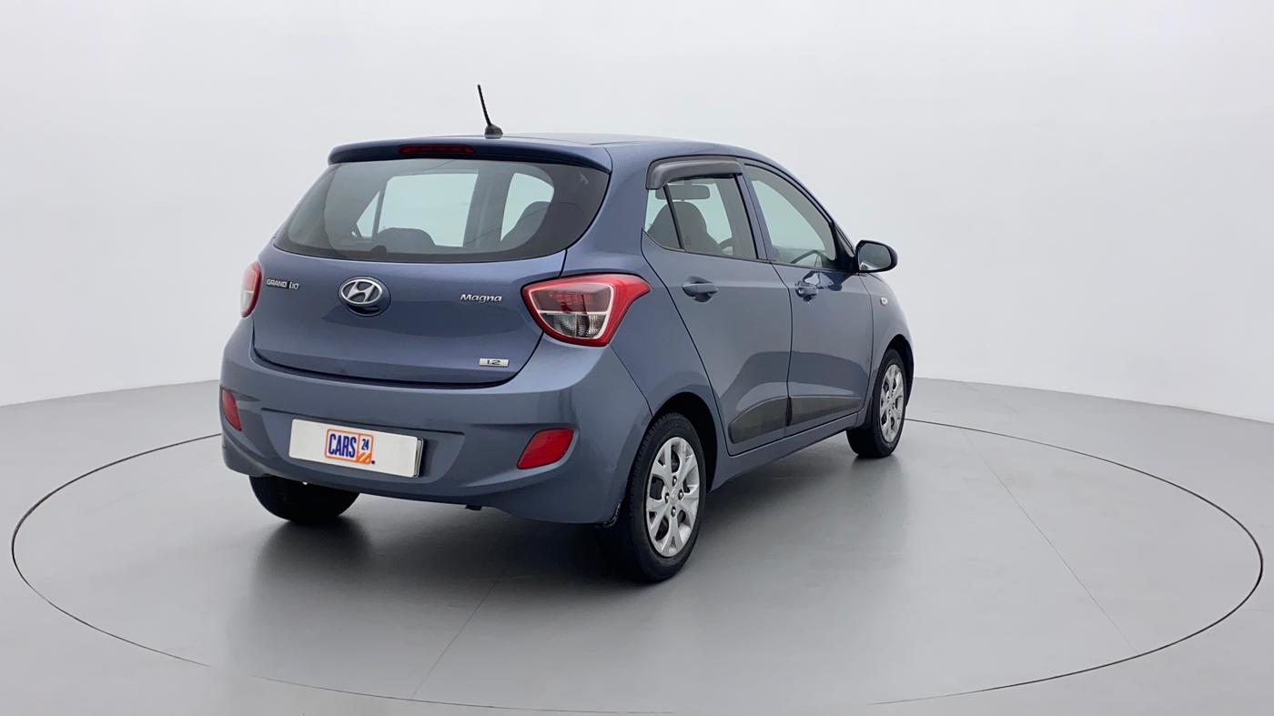 2014 Hyundai Grand i10 MAGNA 1.2 KAPPA VTVT, Petrol, Manual, 1,04,279 km, Right Back Diagonal