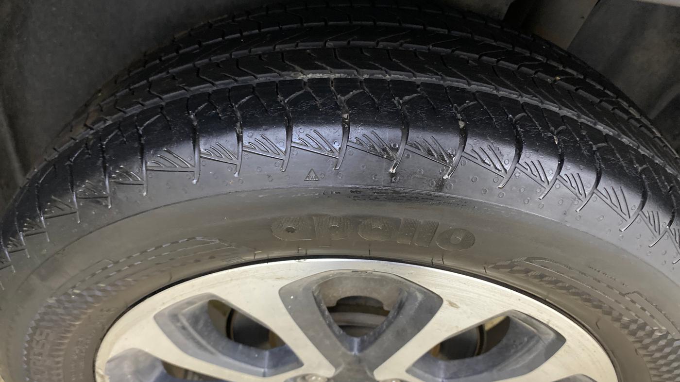 2022 Maruti Grand Vitara ALPHA SMART HYBRID, Petrol, Manual, 51,634 km, Left Rear Tyre Tread