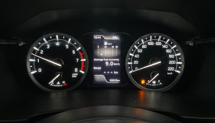2022 Maruti Grand Vitara ALPHA SMART HYBRID, Petrol, Manual, 50,823 km, Odometer Image