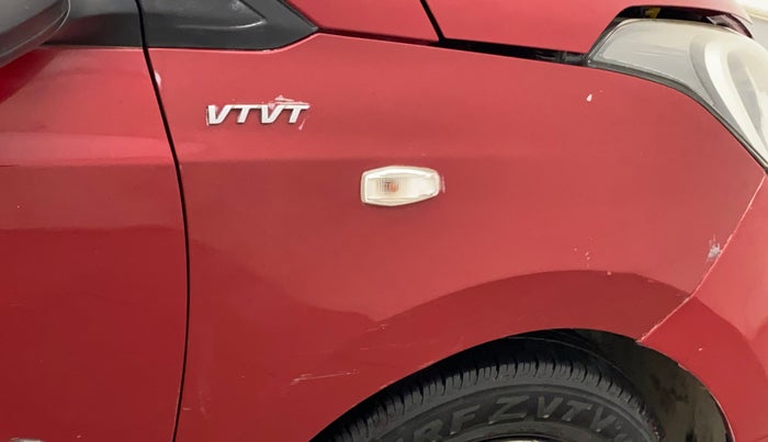 2014 Hyundai Xcent S 1.2, Petrol, Manual, 47,436 km, Right fender - Paint has minor damage