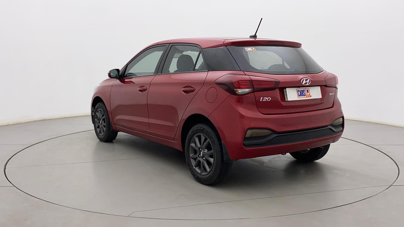 2020 Hyundai Elite i20 SPORTZ PLUS 1.2, Petrol, Manual, 38,572 km, Left Back Diagonal