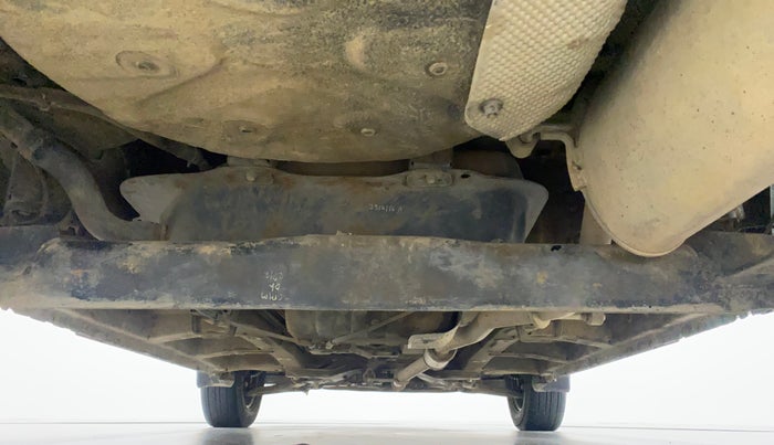2016 Mahindra Kuv100 K6 D 6 STR, Diesel, Manual, 90,494 km, Rear Underbody
