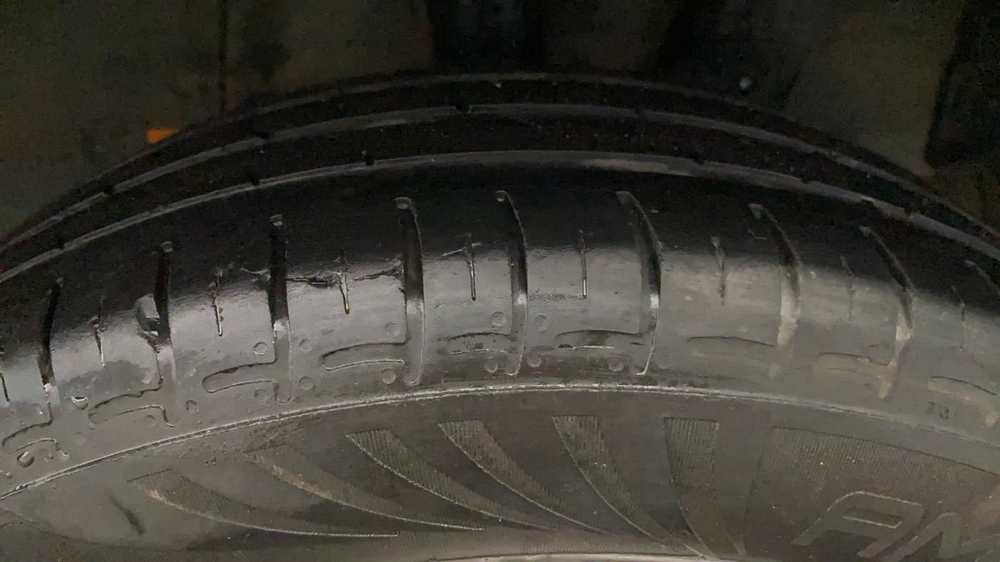 2024 Hyundai EXTER S 1.2 MT, Petrol, Manual, 50,492 km, Left Rear Tyre Tread