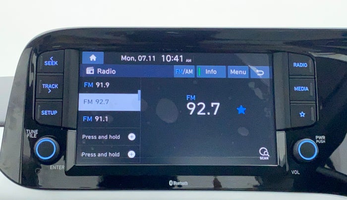 2022 Hyundai GRAND I10 NIOS SPORTZ CNG MT, CNG, Manual, 1,648 km, Infotainment System