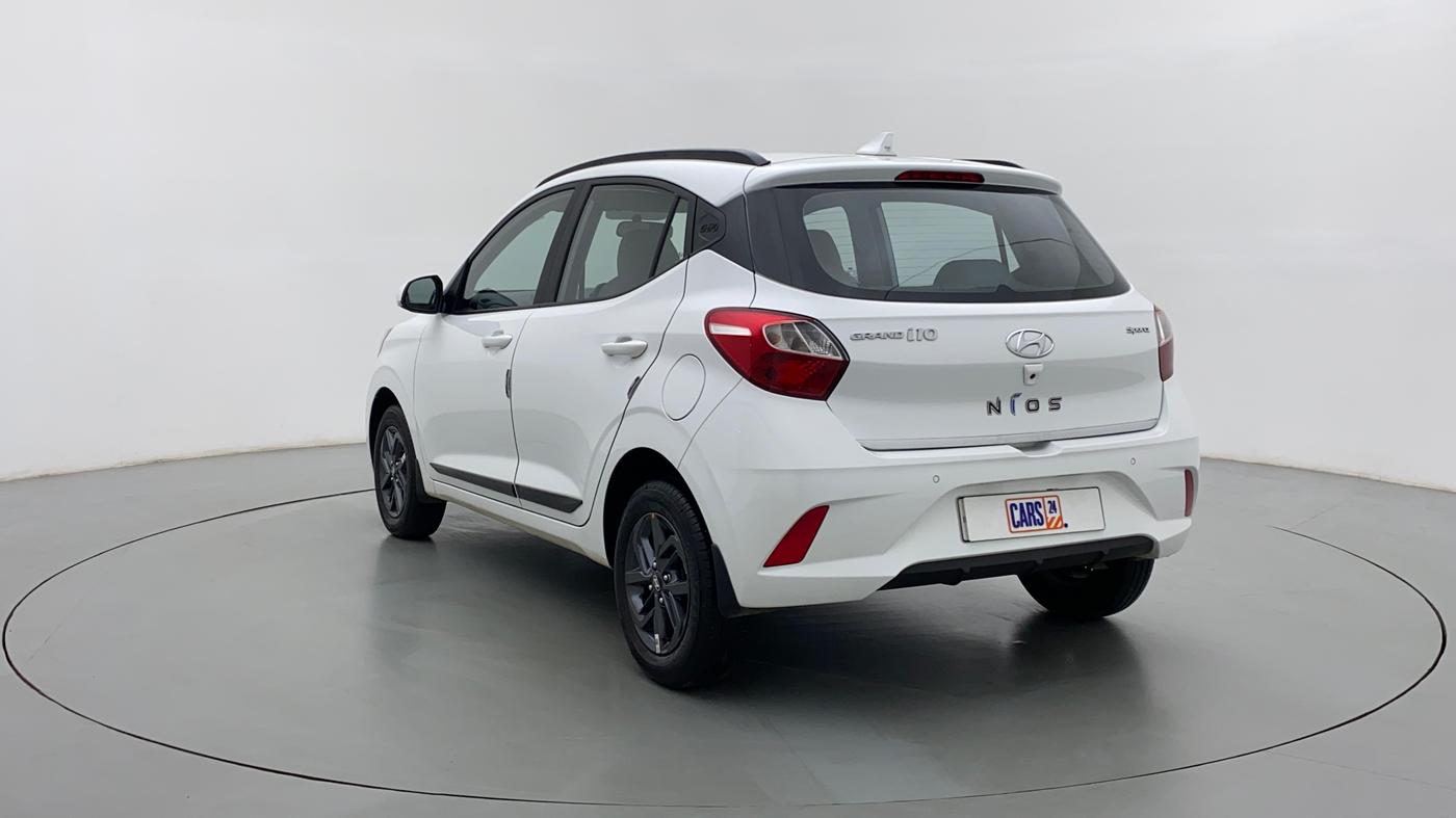 2022 Hyundai GRAND I10 NIOS SPORTZ CNG MT, CNG, Manual, 1,648 km, Left Back Diagonal