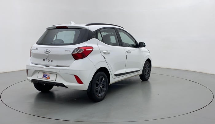 2022 Hyundai GRAND I10 NIOS SPORTZ CNG MT, CNG, Manual, 1,648 km, Right Back Diagonal