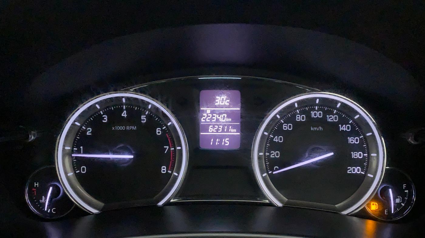 2014 Maruti Ciaz VXI+, Petrol, Manual, 62,310 km, Odometer Image