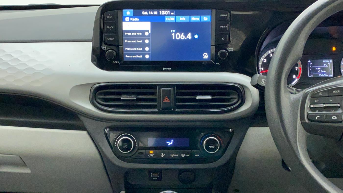 2021 Hyundai GRAND I10 NIOS SPORTZ 1.2 KAPPA VTVT CNG, CNG, Manual, 55,828 km, Air Conditioner