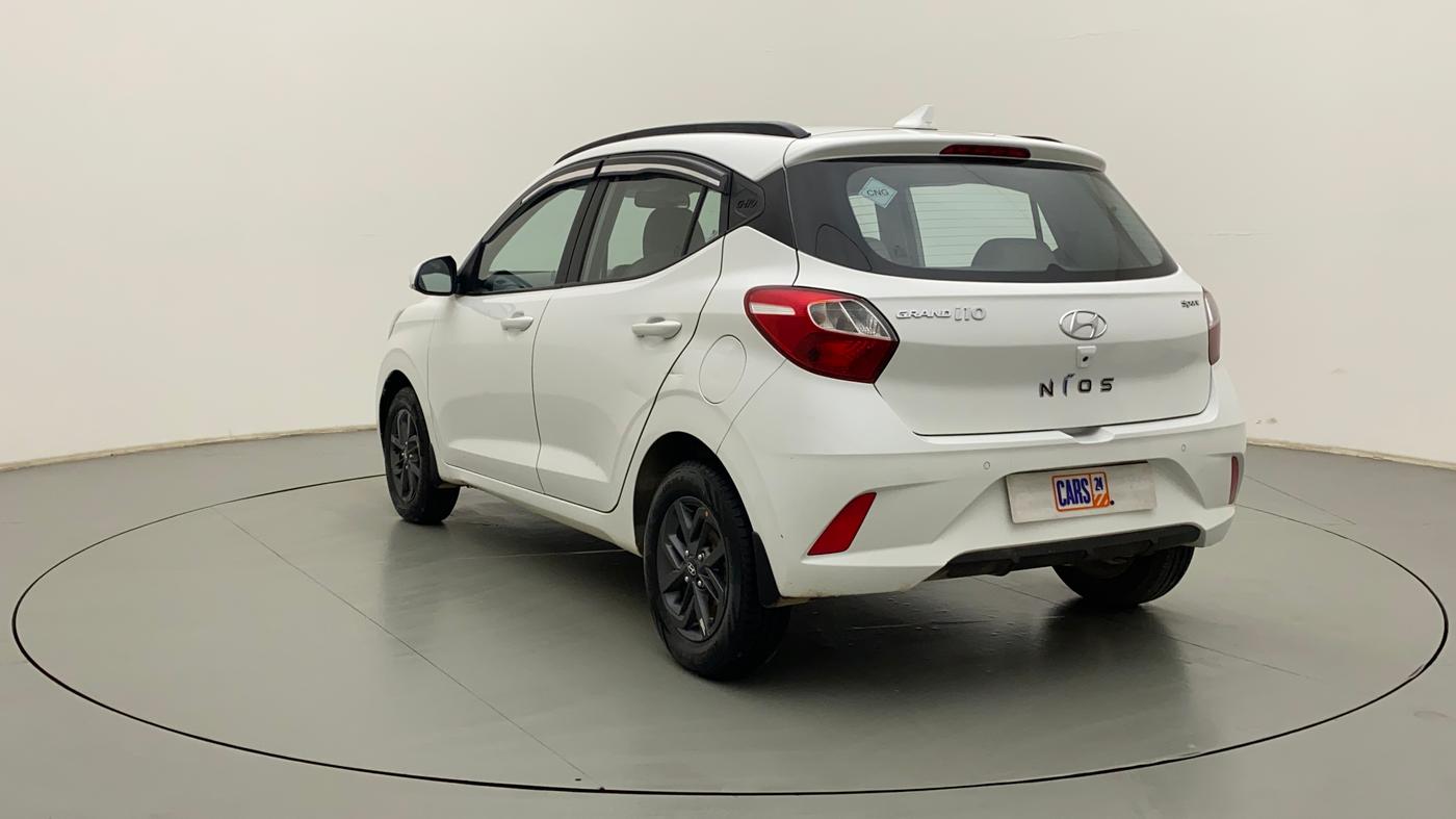 2021 Hyundai GRAND I10 NIOS SPORTZ 1.2 KAPPA VTVT CNG, CNG, Manual, 55,828 km, Left Back Diagonal