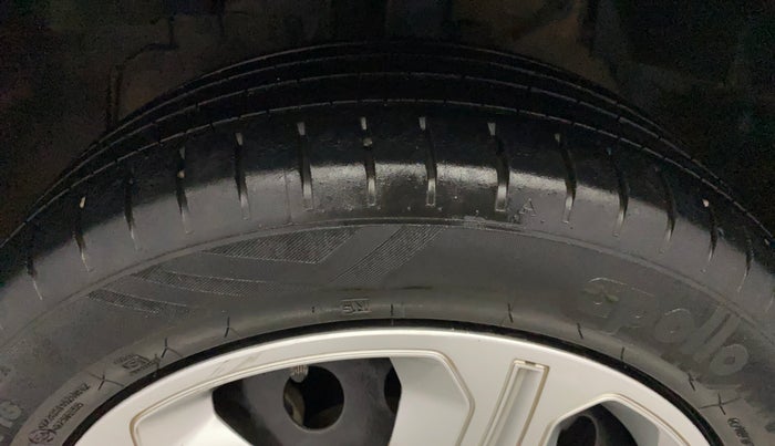 2023 Tata NEXON XMA PETROL, Petrol, Automatic, 30,820 km, Left Front Tyre Tread