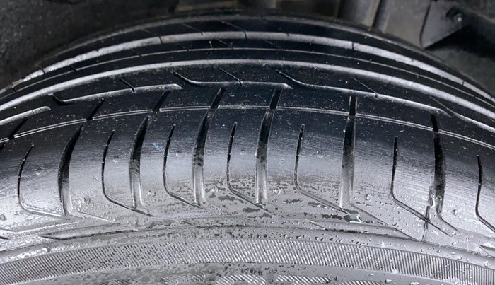 2019 Tata NEXON XZA+ 1.5, Diesel, Automatic, 24,520 km, Left Rear Tyre Tread