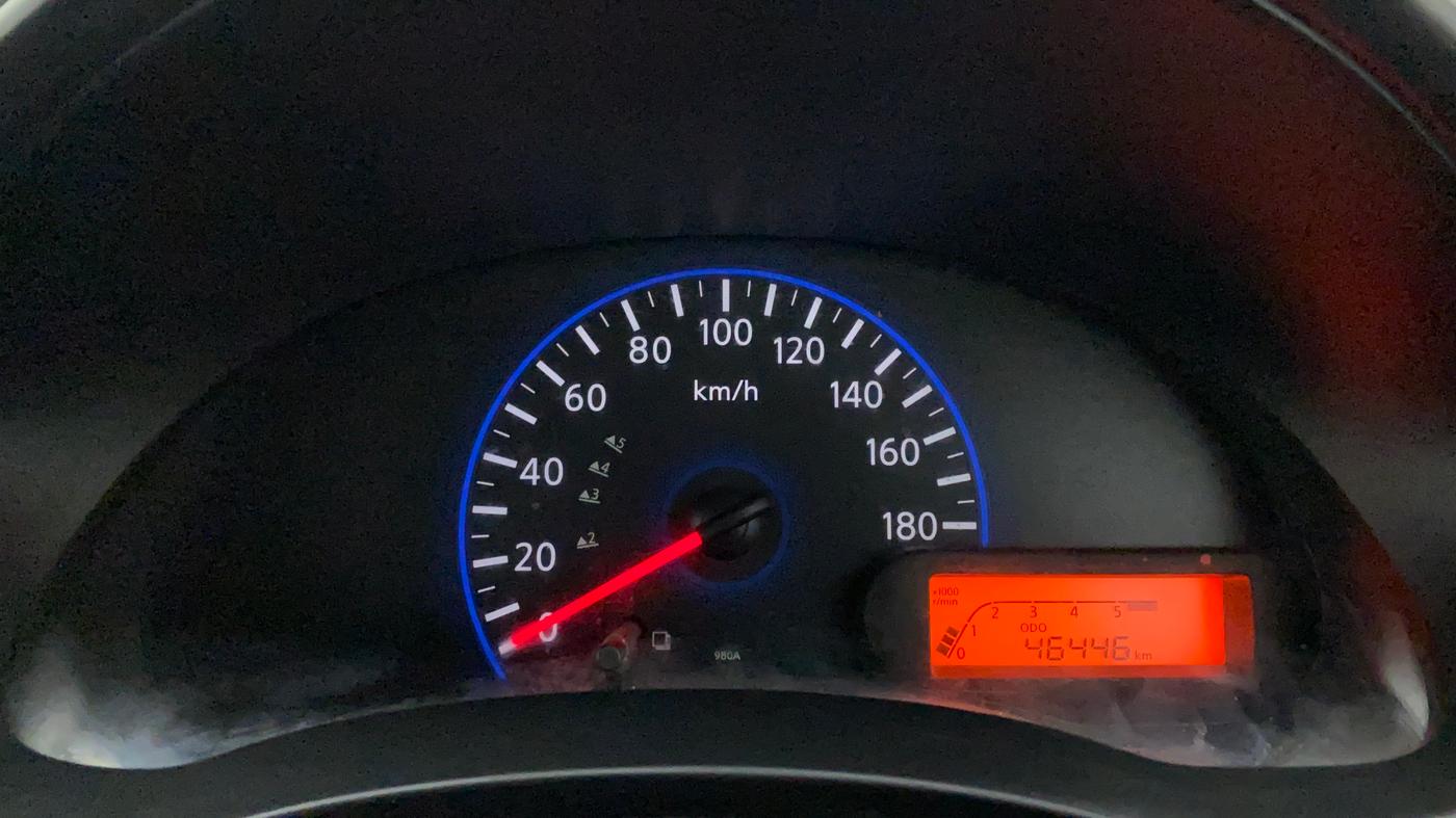 2017 Datsun Go Plus T, Petrol, Manual, 46,490 km, Odometer Image