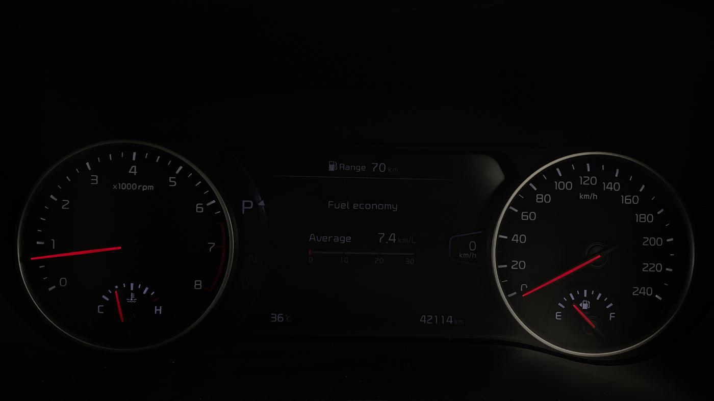 2021 KIA SELTOS X LINE 1.4 PETROL DCT, Petrol, Automatic, 42,106 km, Odometer Image