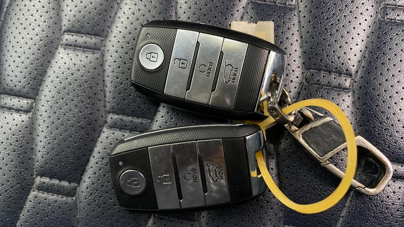 2021 KIA SELTOS X LINE 1.4 PETROL DCT, Petrol, Automatic, 42,106 km, Key Close Up