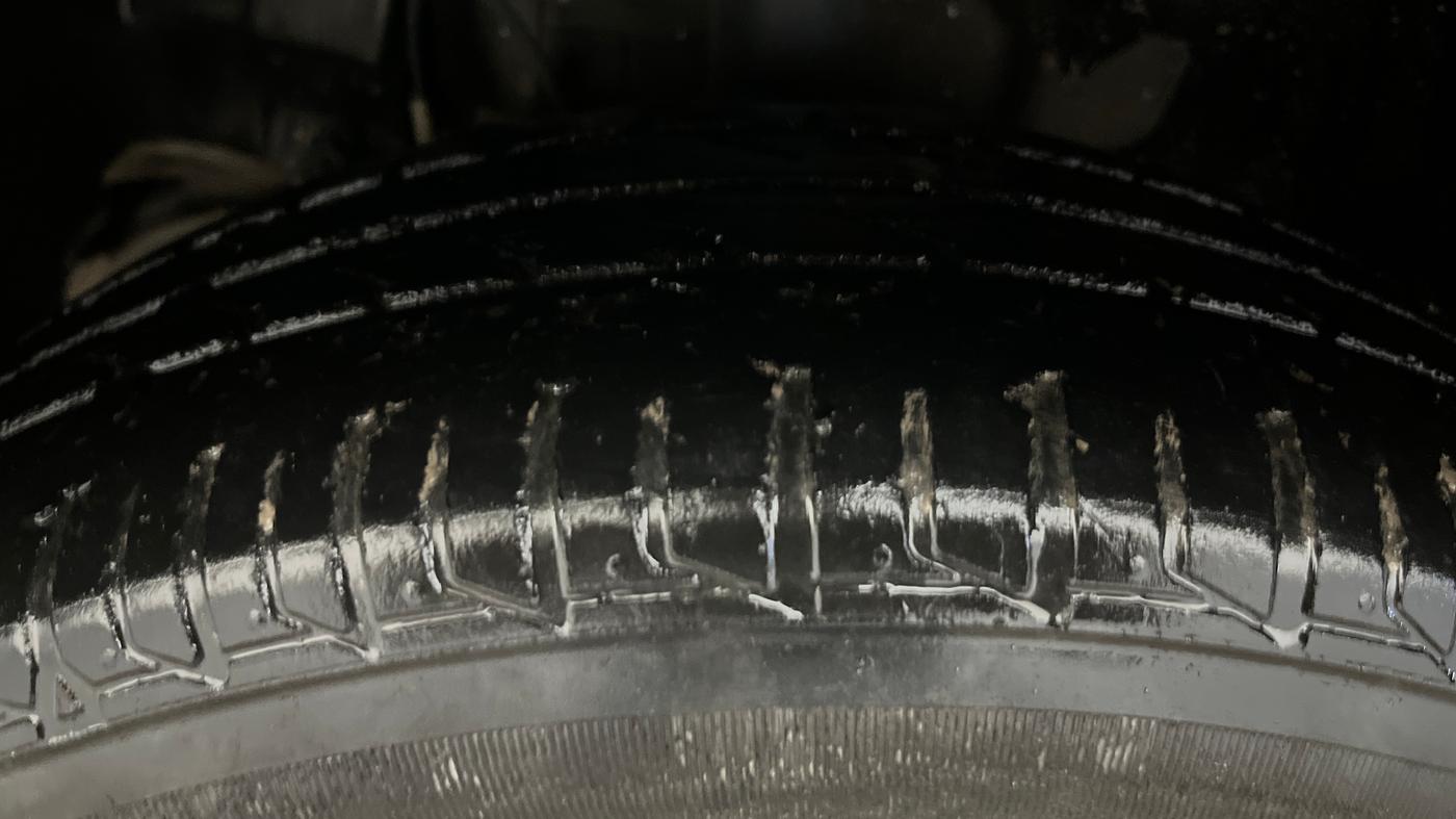 2022 Tata TIGOR XZ PLUS CNG, CNG, Manual, 52,658 km, Left Front Tyre Tread