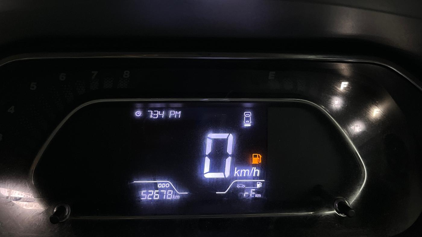2022 Tata TIGOR XZ PLUS CNG, CNG, Manual, 52,658 km, Odometer Image