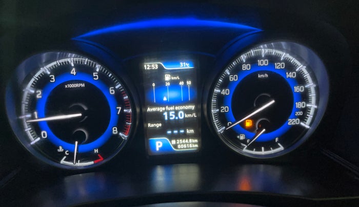 2017 Maruti Baleno ZETA CVT PETROL 1.2, Petrol, Automatic, 60,607 km, Odometer Image