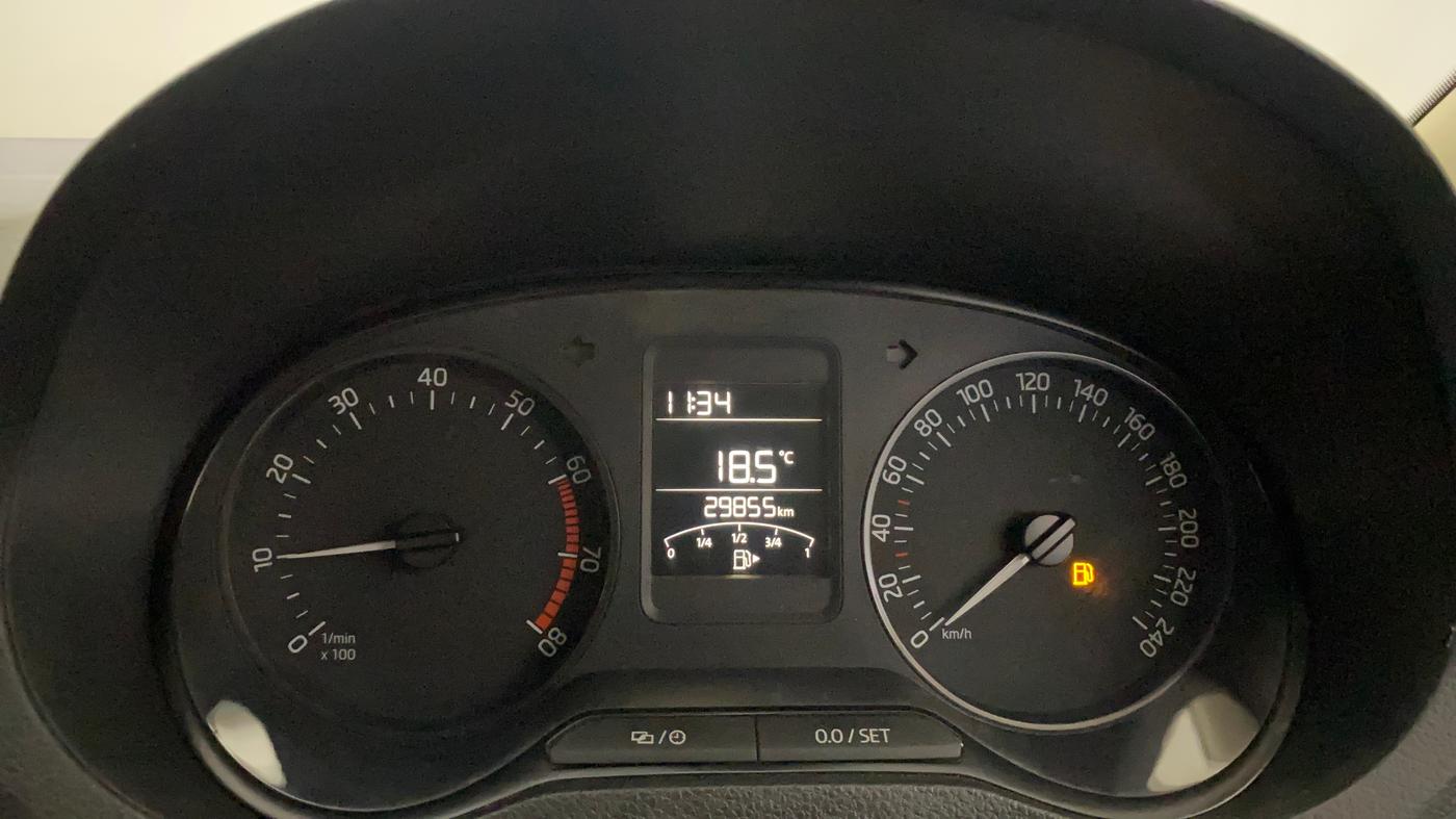 2020 Skoda Rapid ACTIVE 1.0 TSI, Petrol, Manual, 29,905 km, Odometer Image