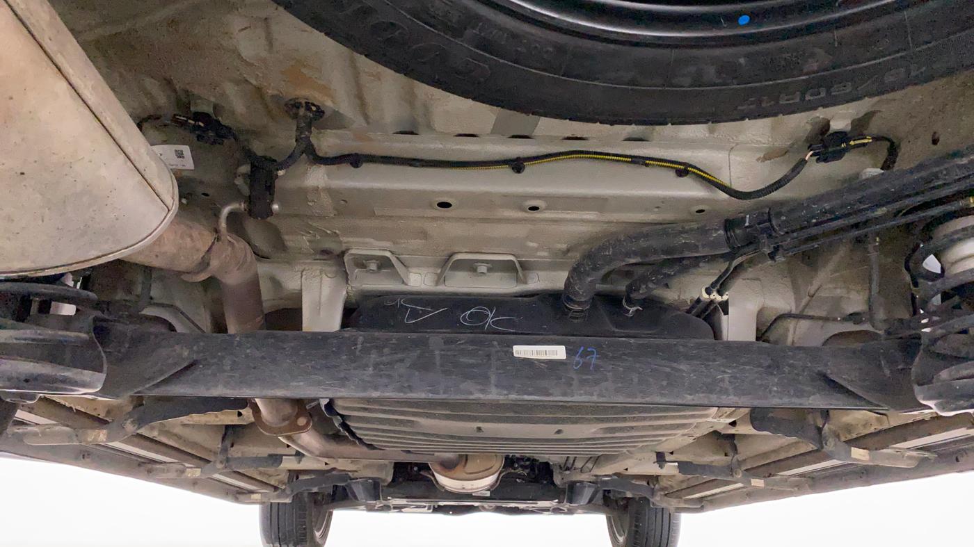 2021 MG HECTOR SHARP CVT, Petrol, Automatic, 13,424 km, Rear Underbody