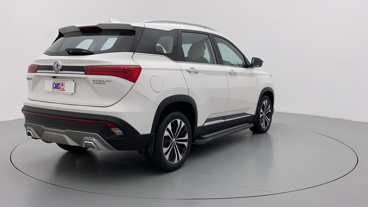 2021 MG HECTOR SHARP CVT, Petrol, Automatic, 13,424 km, Right Back Diagonal