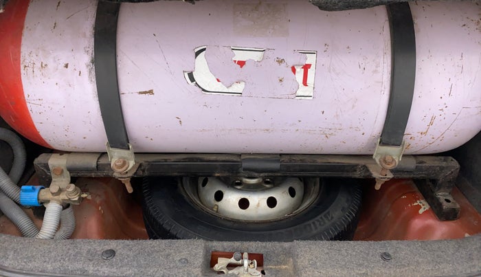 2011 Maruti Alto LXI, CNG, Manual, 85,311 km, Boot Inside