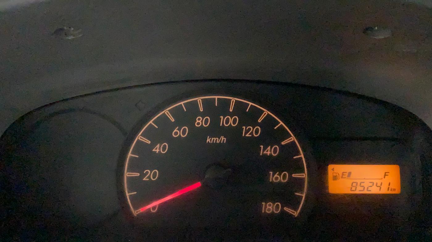 2011 Maruti Alto LXI, CNG, Manual, 85,311 km, Odometer Image