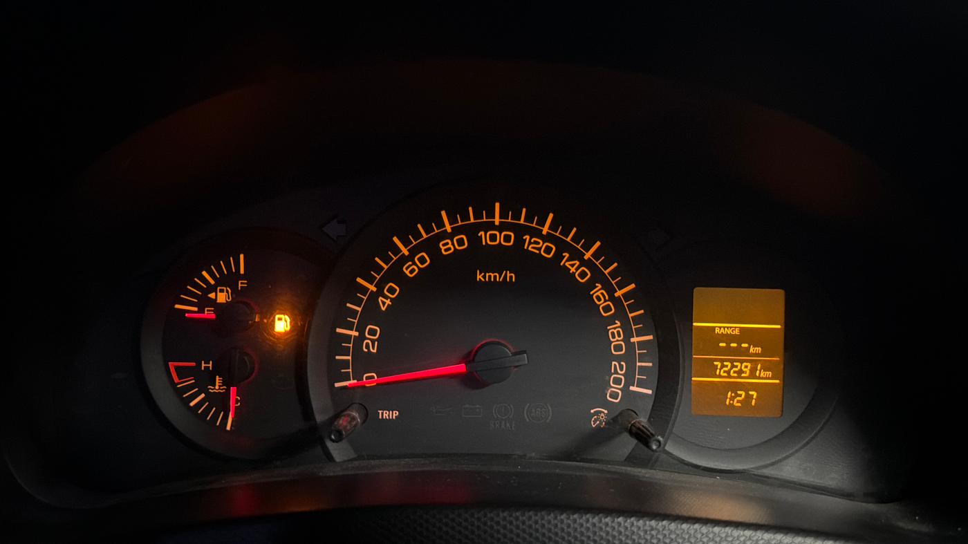 2015 Maruti Swift Dzire LXI (O), CNG, Manual, 72,280 km, Odometer Image
