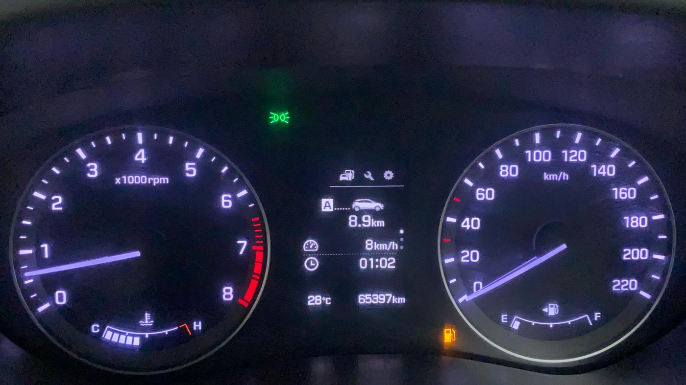 2017 Hyundai Elite i20 ASTA 1.2 (O), Petrol, Manual, 65,516 km, Odometer Image