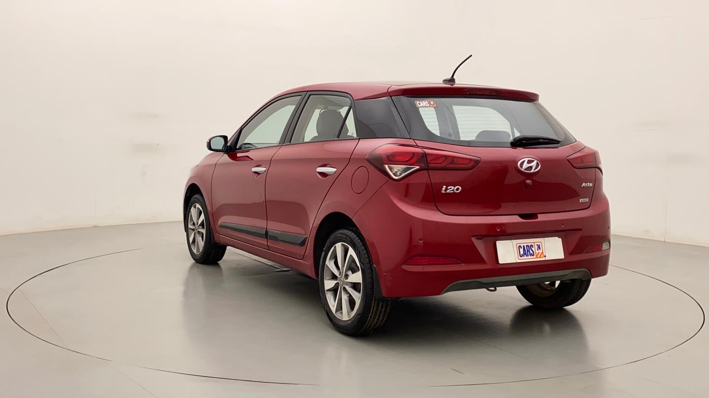 2017 Hyundai Elite i20 ASTA 1.2 (O), Petrol, Manual, 65,516 km, Left Back Diagonal