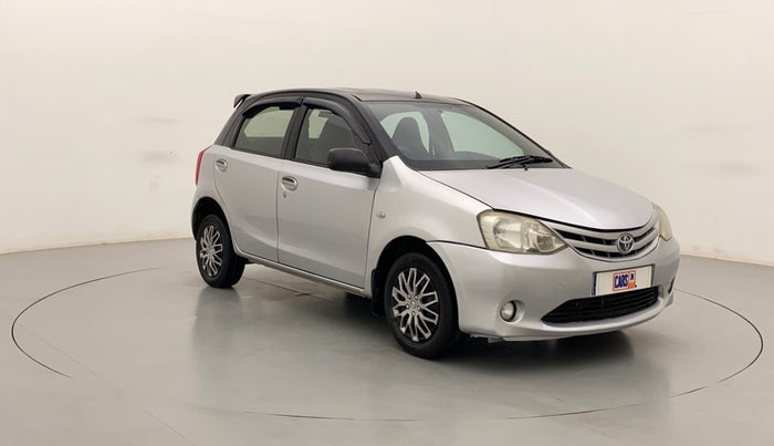 2011 Toyota Etios Liva G, Petrol, Manual, 1,23,387 km, Right Front Diagonal