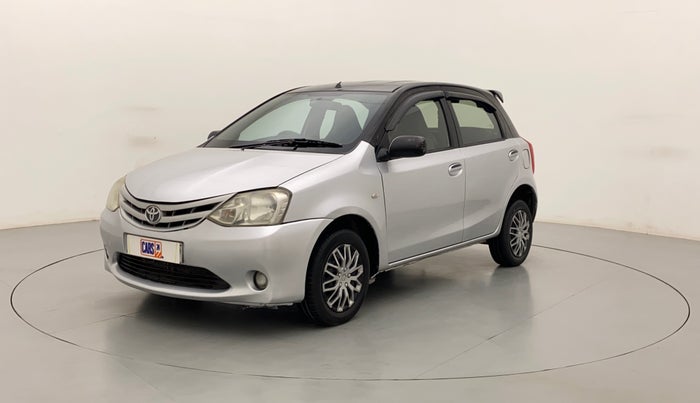 2011 Toyota Etios Liva G, Petrol, Manual, 1,23,387 km, Left Front Diagonal