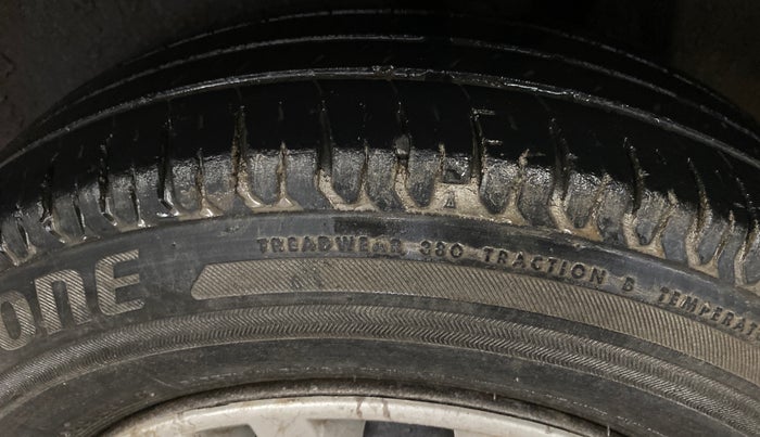 2020 Maruti Dzire VXI, Petrol, Manual, 51,475 km, Left Rear Tyre Tread