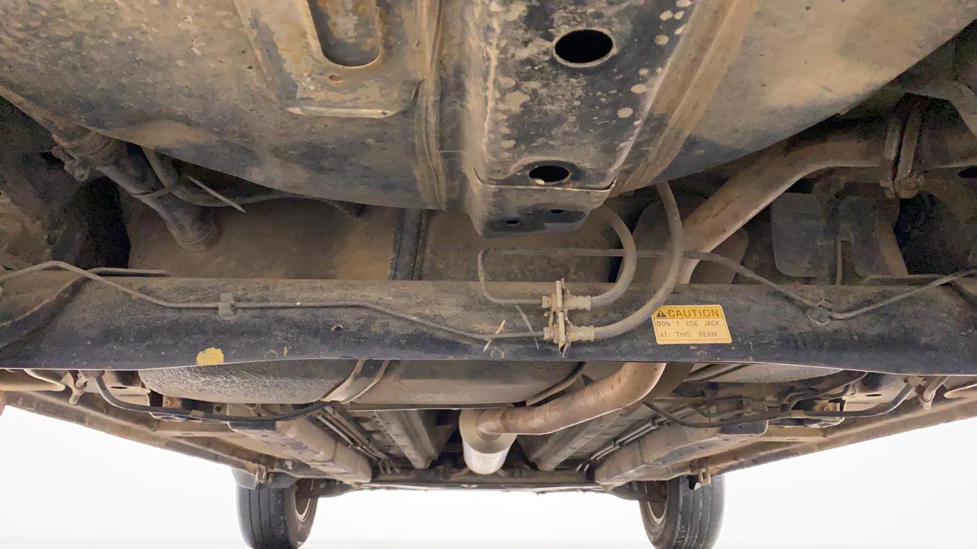 2013 Maruti Ritz ZXI, Petrol, Manual, 85,420 km, Rear Underbody