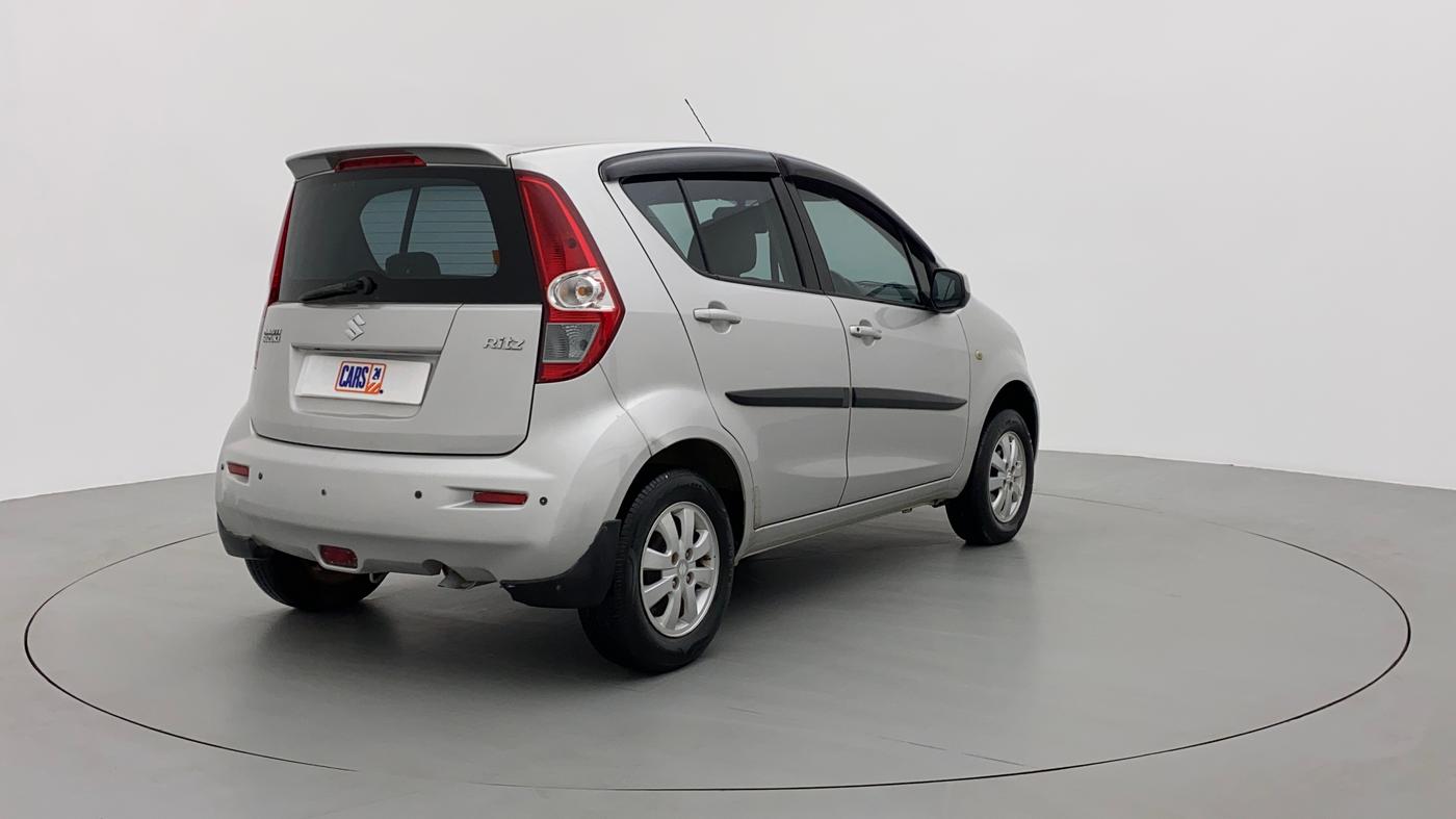 2013 Maruti Ritz ZXI, Petrol, Manual, 85,420 km, Right Back Diagonal