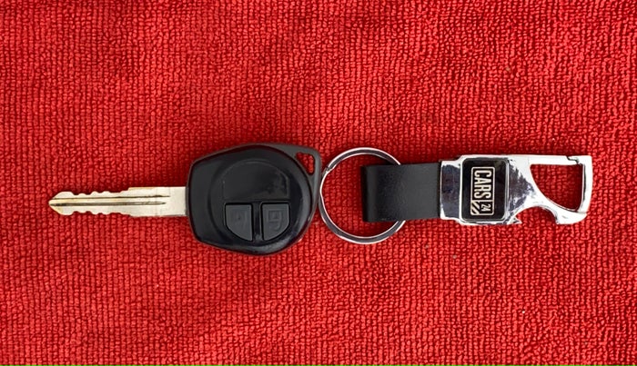 2013 Maruti Ritz ZXI, Petrol, Manual, 85,420 km, Key Close Up