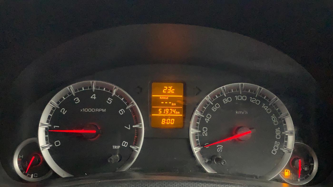 2014 Maruti Swift ZXI, Petrol, Manual, 51,773 km, Odometer Image