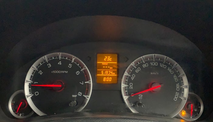 2014 Maruti Swift ZXI, Petrol, Manual, 51,965 km, Odometer Image