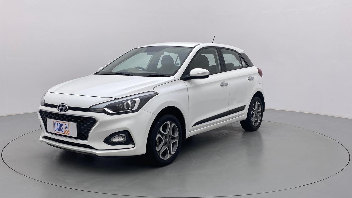 2019 Hyundai Elite i20 1.2  ASTA (O) CVT, Petrol, Automatic, 13,726 km, Left Front Diagonal