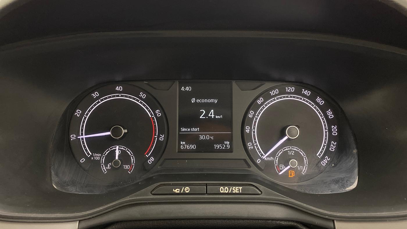 2021 Skoda KUSHAQ AMBITION 1.0L TSI MT, Petrol, Manual, 67,689 km, Odometer Image