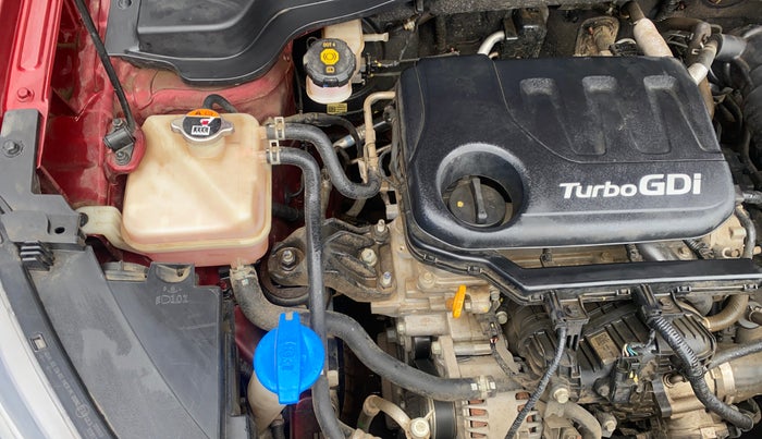 2021 KIA SONET HTX 1.0 IMT, Petrol, Manual, 16,868 km, Engine View - Right