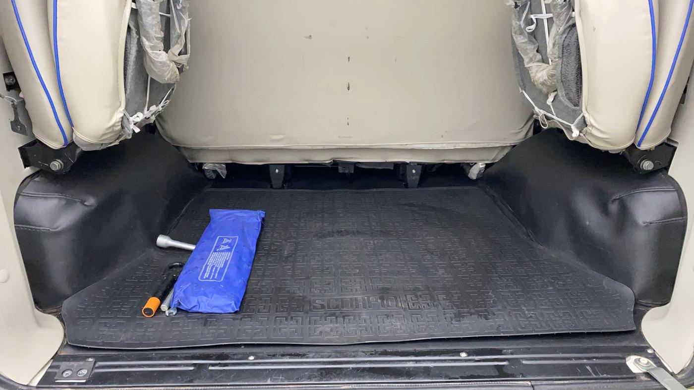 2022 Mahindra Scorpio S7, Diesel, Manual, 35,182 km, Boot Inside