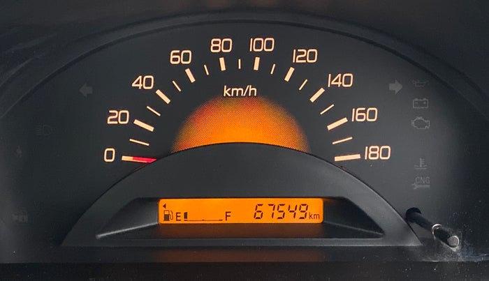 2014 Maruti Wagon R 1.0 LXI CNG, CNG, Manual, 67,710 km, Odometer Image