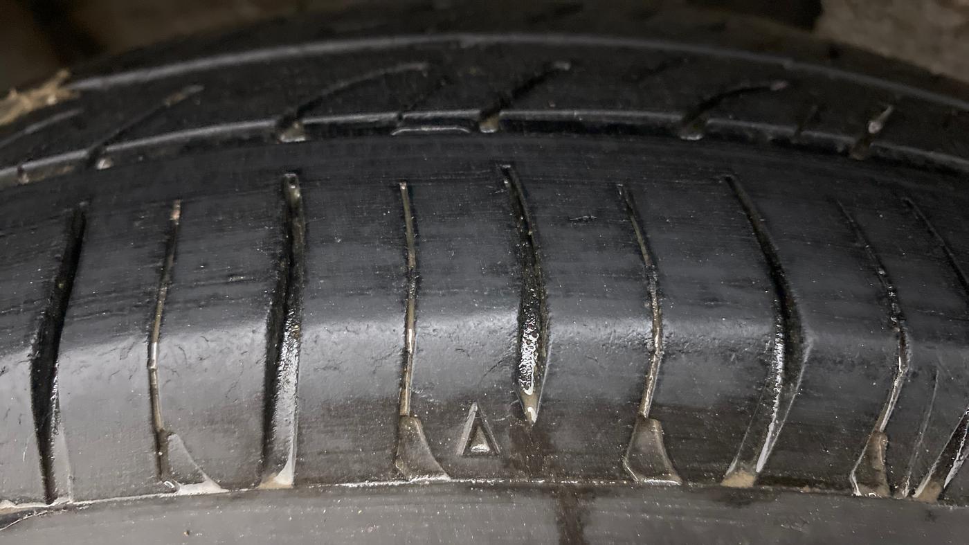 2014 Maruti Wagon R 1.0 LXI CNG, CNG, Manual, 67,710 km, Right Rear Tyre Tread