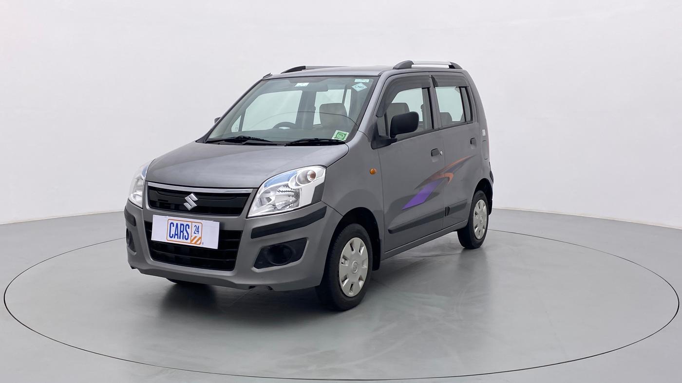2014 Maruti Wagon R 1.0 LXI CNG, CNG, Manual, 67,710 km, Left Front Diagonal