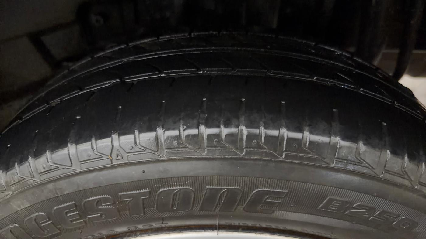 2023 Tata TIGOR XZ PLUS CNG, CNG, Manual, 1,15,173 km, Left Rear Tyre Tread