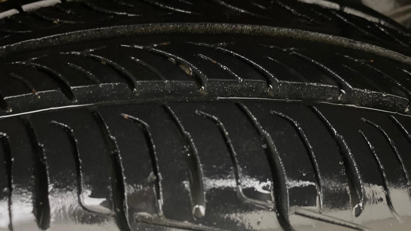 2017 Tata Nano TWIST XTA, Petrol, Automatic, 47,596 km, Left Rear Tyre Tread