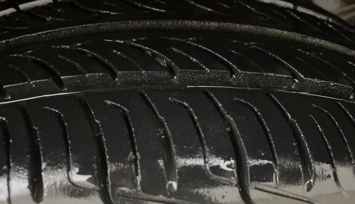 2017 Tata Nano TWIST XTA, Petrol, Automatic, 47,596 km, Left Rear Tyre Tread