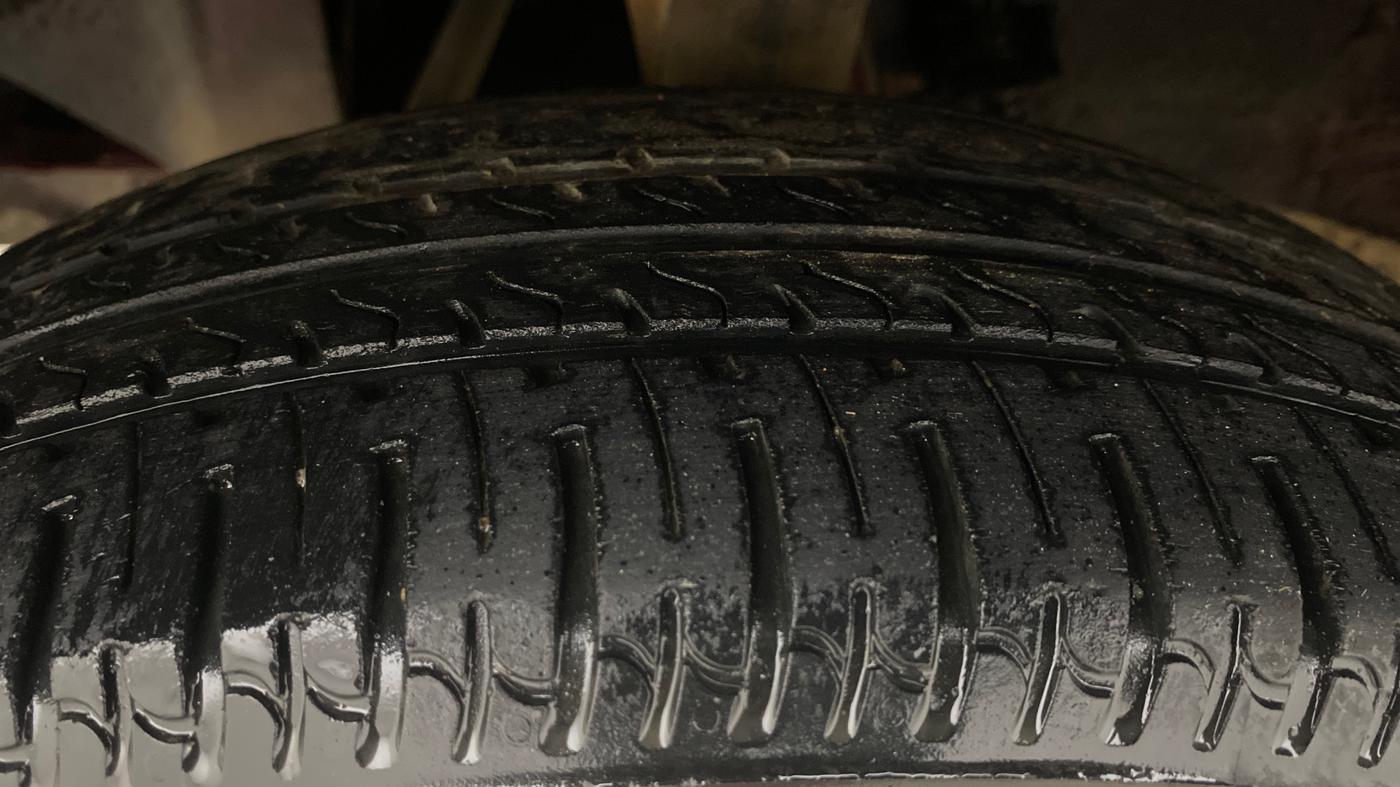 2017 Tata Nano TWIST XTA, Petrol, Automatic, 47,596 km, Left Front Tyre Tread