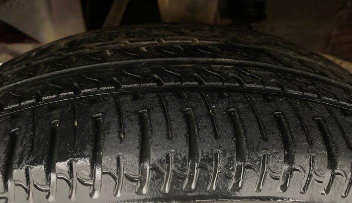 2017 Tata Nano TWIST XTA, Petrol, Automatic, 47,596 km, Left Front Tyre Tread